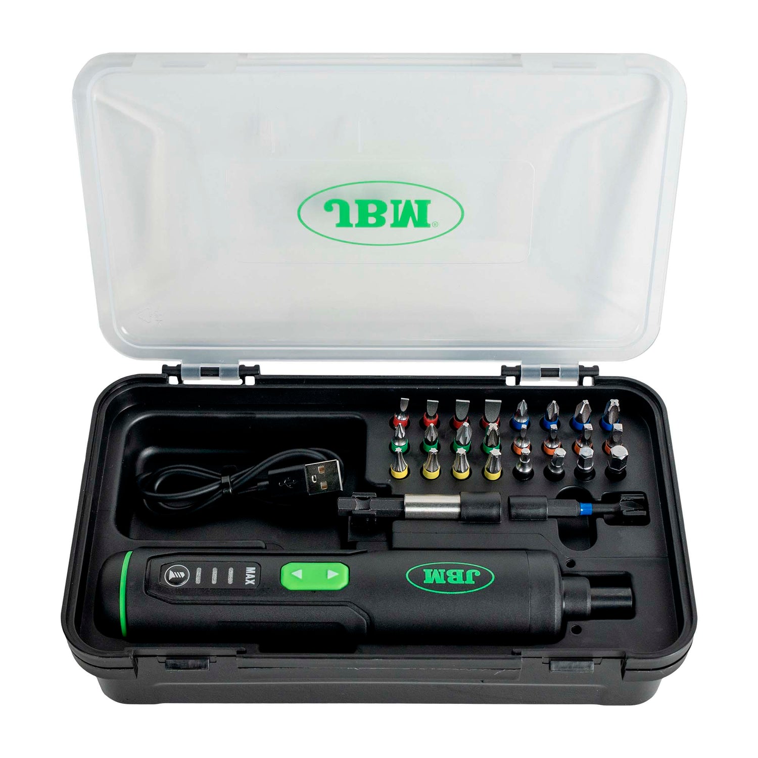 ATORNILLADOR A BATERÍA DE 3 VELOCIDADES CON PUNTAS - 54860