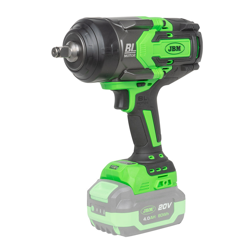 PISTOLA DE IMPACTO BRUSHLESS A BATERÍA 1/2" 1300NM  - 60044